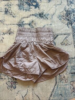 mauve colored free people shorts